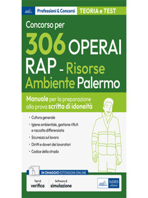 cover image of Concorso 306 Operai RAP (Risorse Ambiente Palermo)